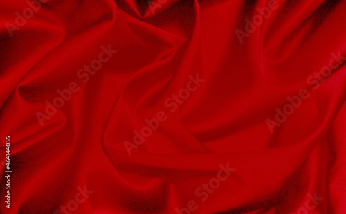 Tekstura ze wzorem udrapowanej tkaniny w kolorze czerwieni. Grafika cyfrowa przeznaczona do druku na ozdobnym papierze oraz do użycia jako tło.