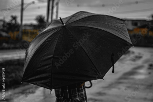 Fototapeta Naklejka Na Ścianę i Meble -  person with umbrella