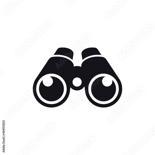 binoculars icon design template