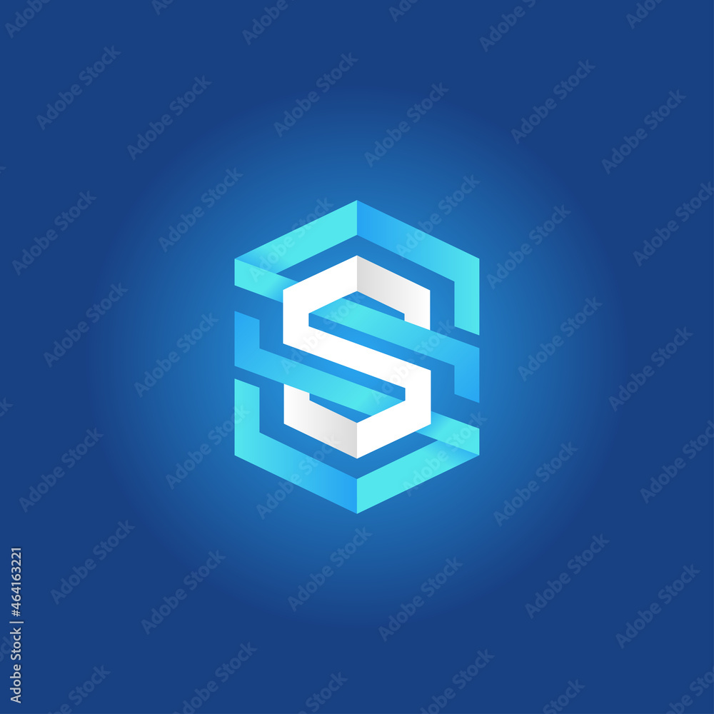 initial logo SS or letter SS logo, very suitable for a technology business logo or other business, can also be used as a game or technology community logo initial logo SS or letter SS logo, very suitable for a technology business logo or other business, can also be used as a game or technology community logo
