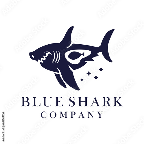 Logo Blue Shark General Good For Any Industry