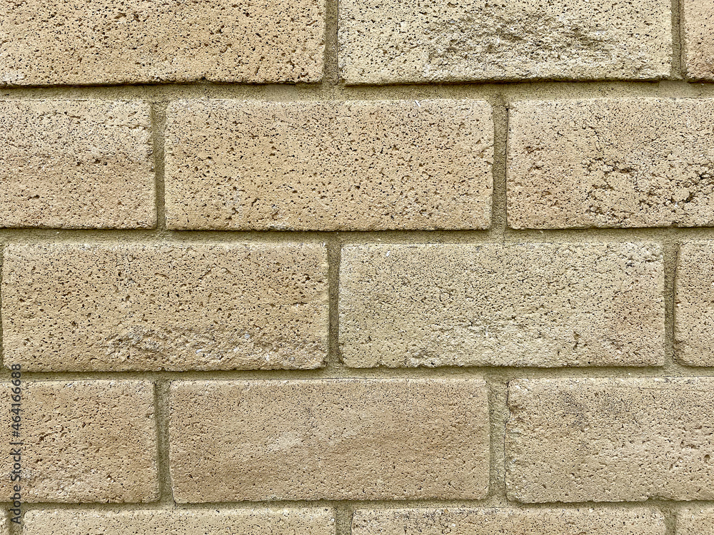 Obraz premium Concrete block wall with subway pattern texture