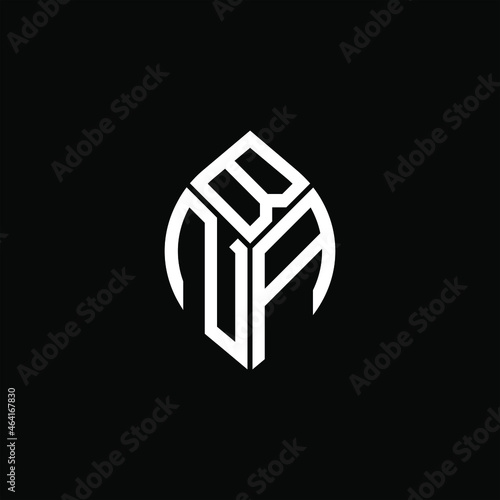 BNA letter logo creative design. BNA unique design
 photo