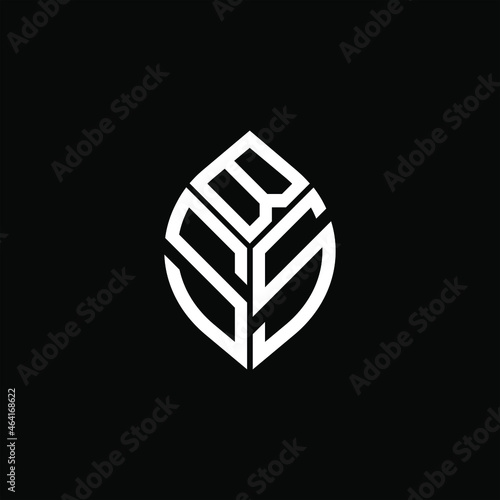BSS letter logo creative design. BSS unique design
 photo