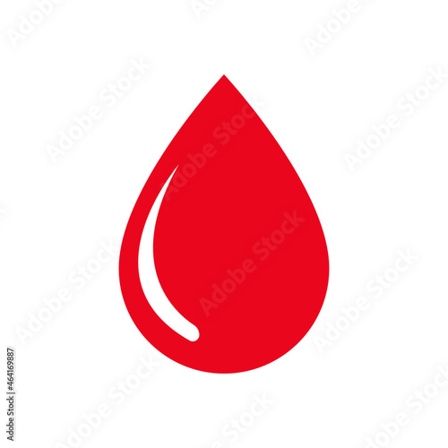 Red Drop Blood Icon