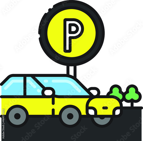 Download parking vector isolated Iconcar, sign, vehicle, icon, vector, auto, transportation, transport, traffic, symbol, illustration, automobile, road, travel,