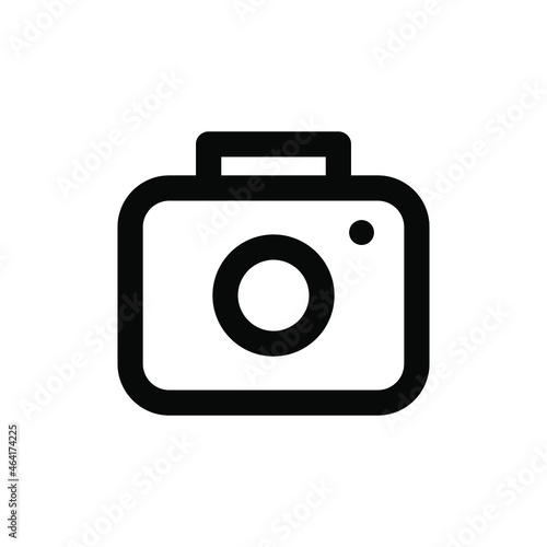 Camera icon vector graphic