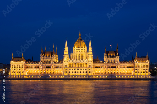 Parliament of Budapest at night, Hungary