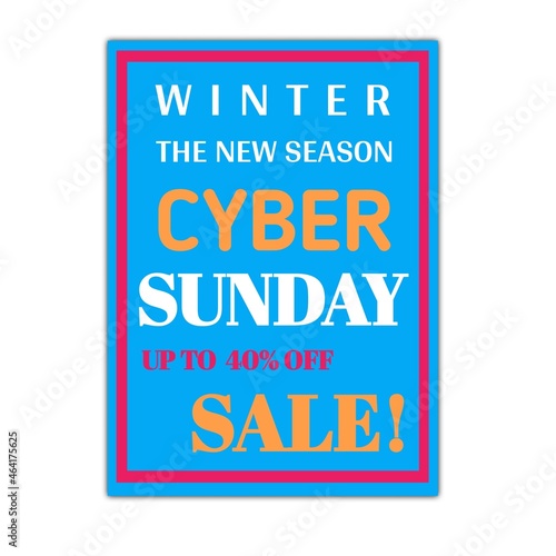 Winter the new season cyber monday up to 40 percent sale