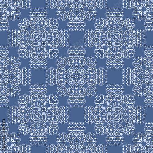 Vector seamless geometric pattern, background for design.