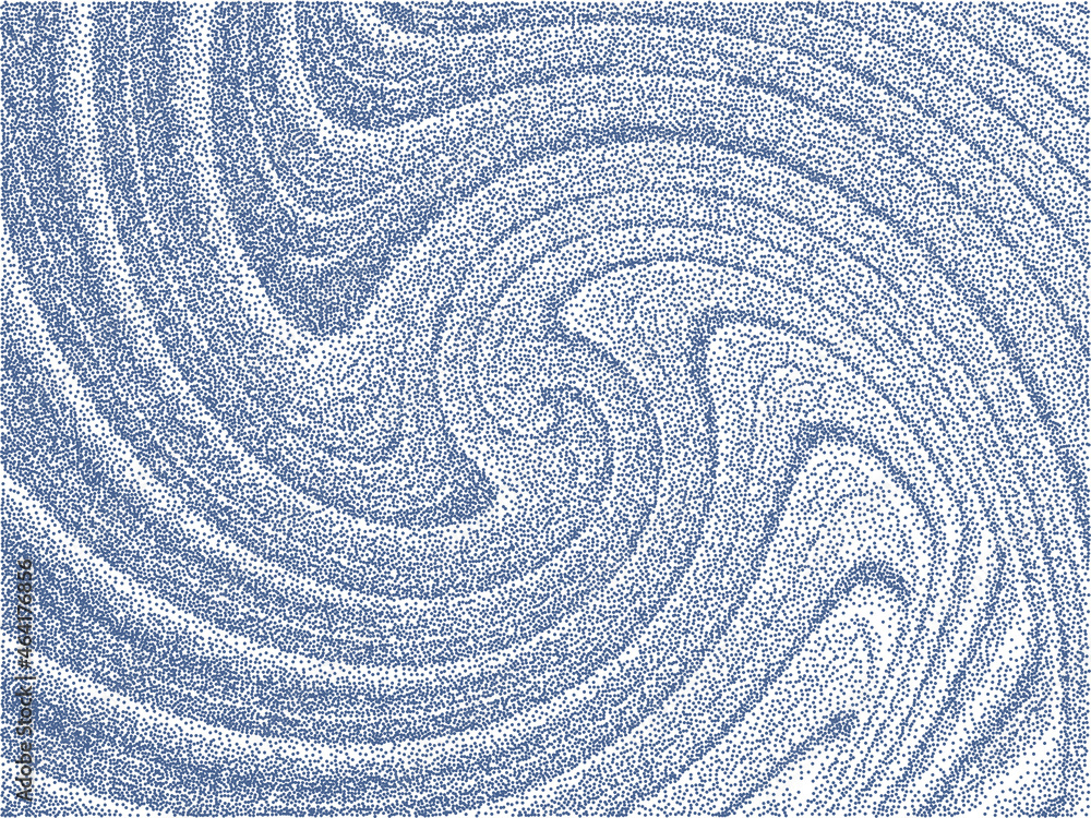 Vector abstract spiral background, dotwork style. Vector abstract spiral background, dotwork style.