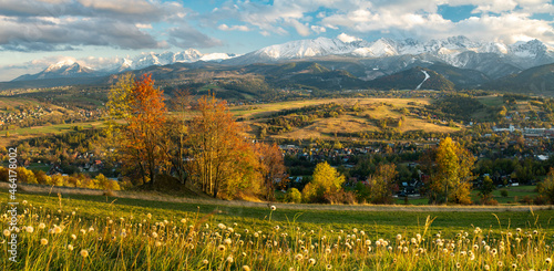 Fototapeta Naklejka Na Ścianę i Meble -  Autumn in the Polish mountains