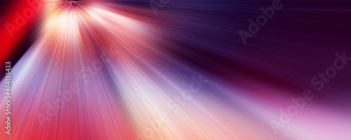 Abstract background multicolor, blue light, red light, colorfull Ray of light 