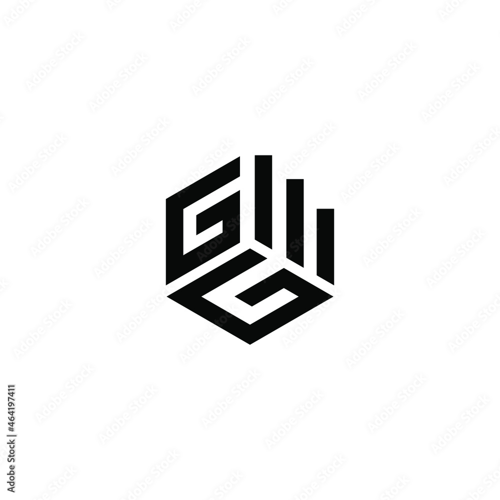 Initial letter GGM or GG logo design vector Initial letter GGM or GG logo design vector