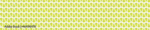 Yellow seamless pattern with pears