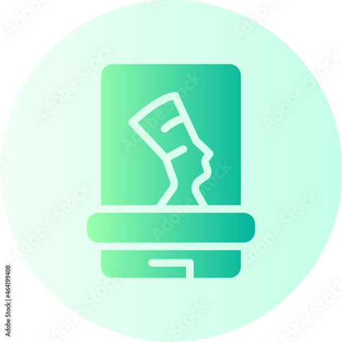 nefertiti gradient icon