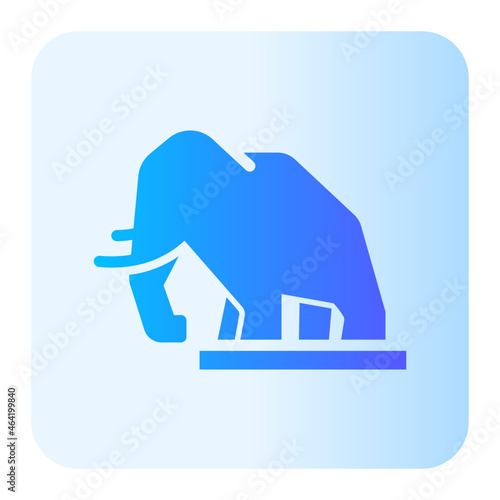 mammoth gradient icon
