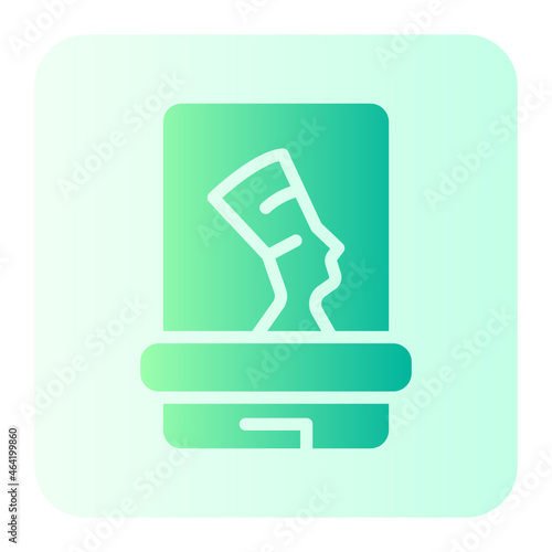 nefertiti gradient icon