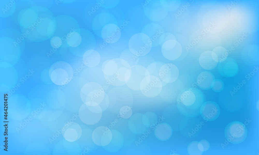Blue Bokeh Light Abstract Background Blue Bokeh Light Abstract Background