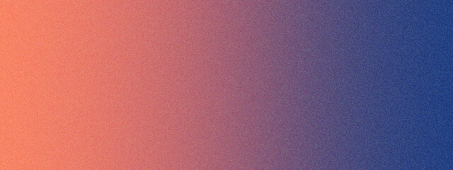 Colorful red and blue sunrise gradient noisy grain background texture	