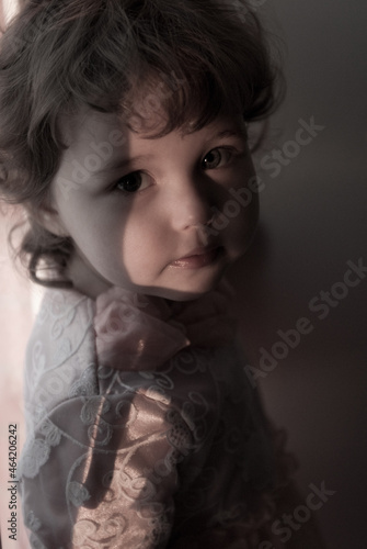 portrait of a young child © Anastasia