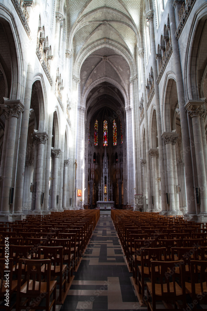 Interior of the Basilica Saint-Nicolas