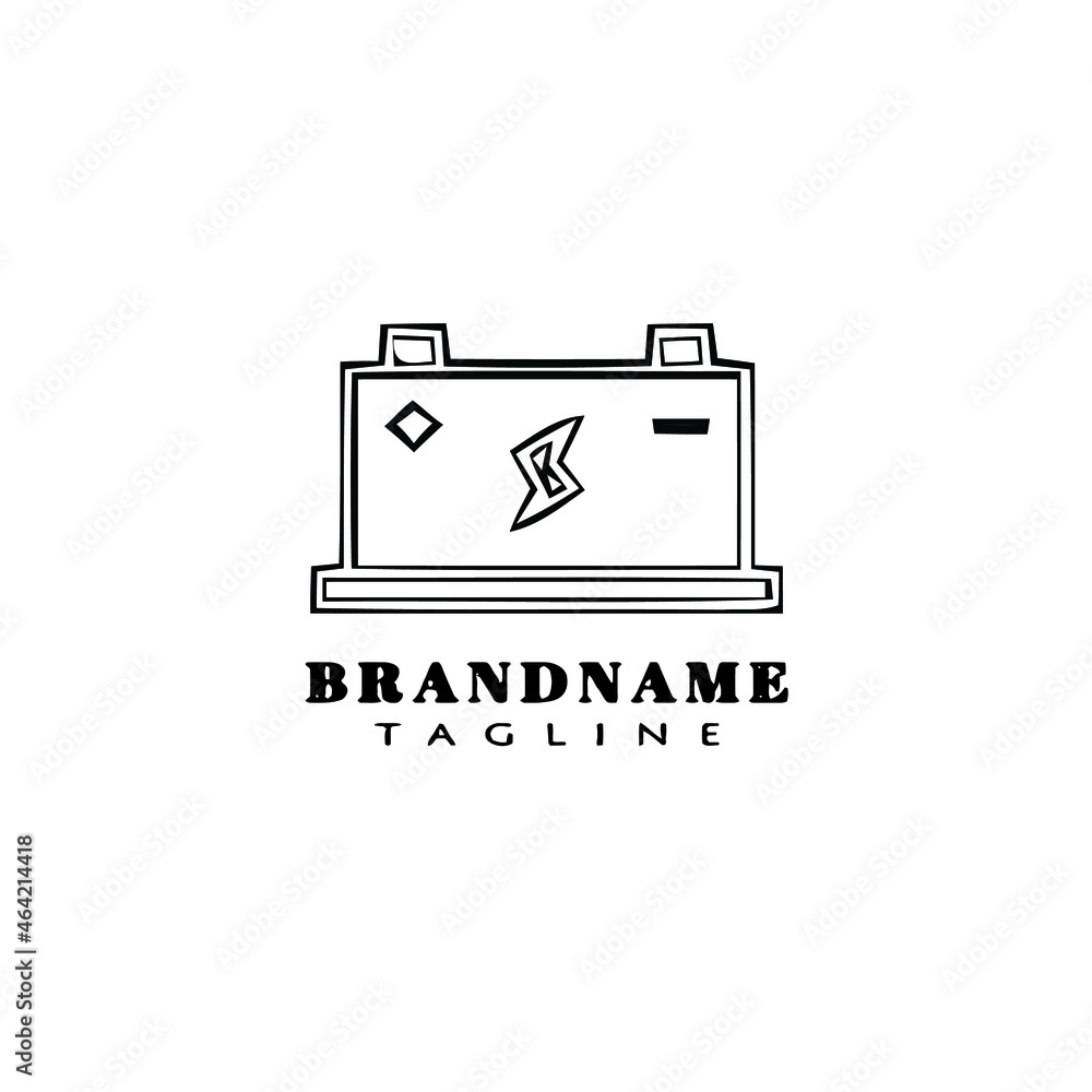 car battery logo icon template vector illustration car battery logo icon template vector illustration