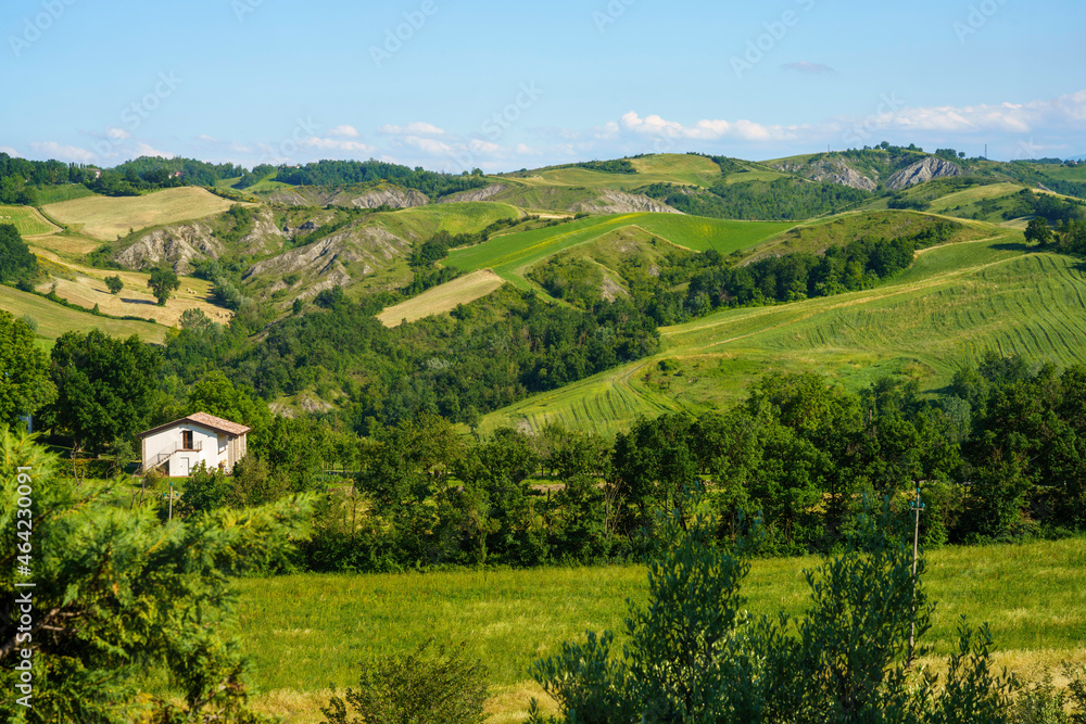Rural landscape at Rivalta di Lesignano Bagni, Emilia-Romagna