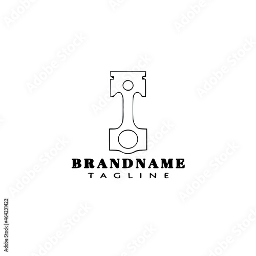 turbo charger logo cartoon icon design template vector illustration