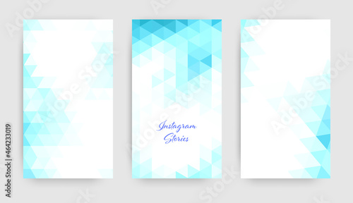Social stories template, lifestyle concept.Vector template for social media posts, mobile apps, advertising and internet.