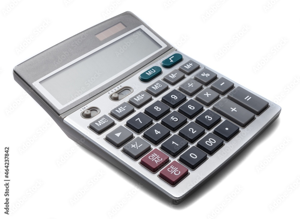 Finance a calculator with button and Mathematical Symbol Finance a calculator with button and Mathematical Symbol