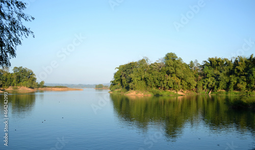 Kaptai Lake is the largest lake in Bangladesh. It is located in the Kaptai Upazila under Rangamati District of Chittagong Division. photo