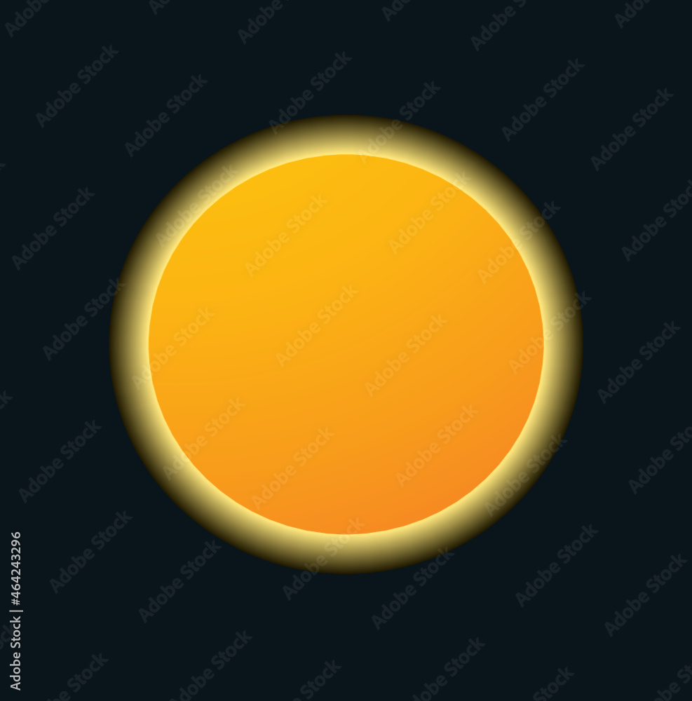 abstract orange icon
