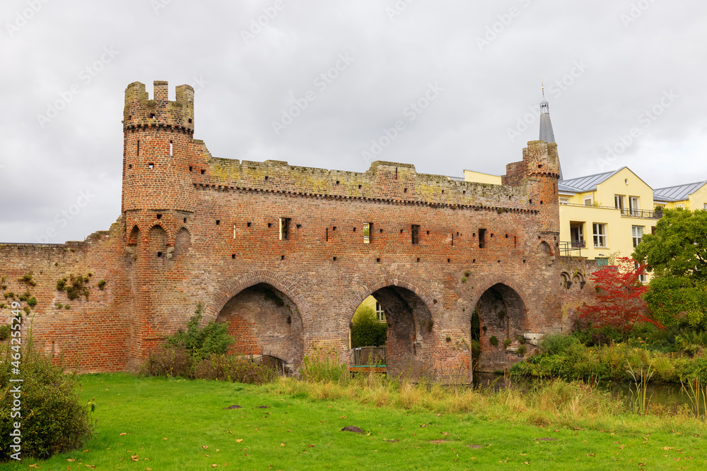 historic Berkel Gate in Zutphen, Netherlands historic Berkel Gate in Zutphen, Netherlands
