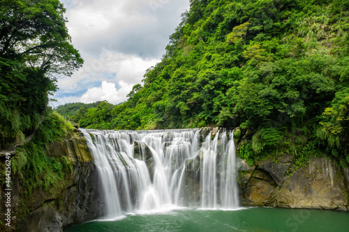 Shifen waterfall Pingxi inTaiwan photo