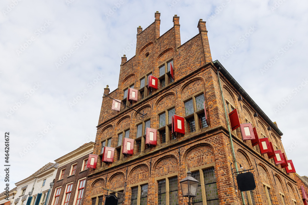 picture of the historic weigh building in Doesburg, Netherlands
