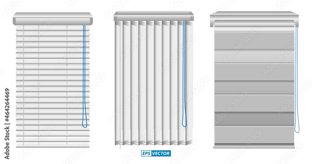 set of realistic vertical blinds template isolated or vertical blinds windows element interior or window curtain room. eps vector set of realistic vertical blinds template isolated or vertical blinds windows element interior or window curtain room. eps vector