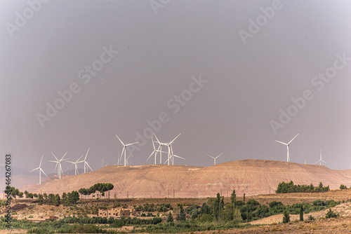 Windpark in Marokko