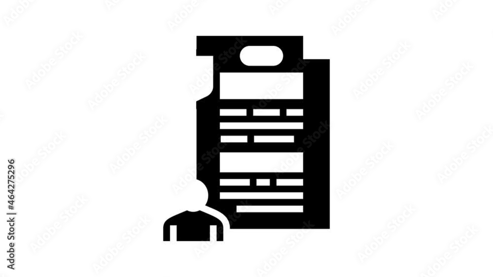 safety engineering animated glyph icon. safety engineering sign