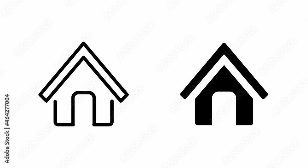 House icon. home icon in trendy flat style isolated on background, page symbol for your web site design home icon logo