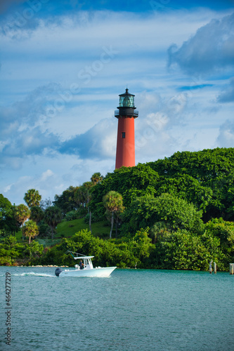 Jupiter Lighthouse and Boat