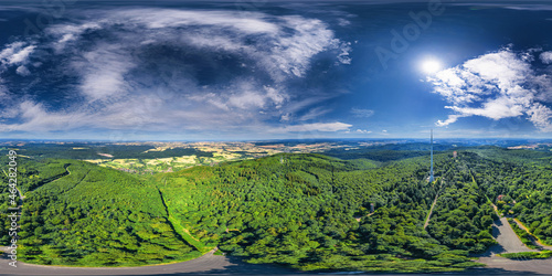 Donnersberg Germany Airpano 360° x 180° photo