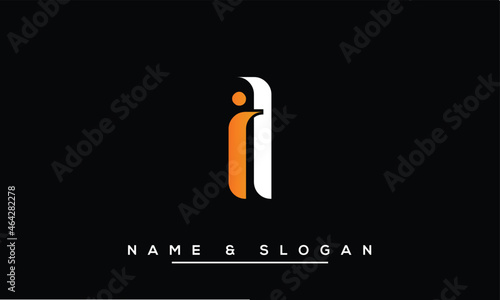 IL,  LI,  I,  L   Abstract Letters Logo Monogram