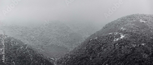 moutain and snow