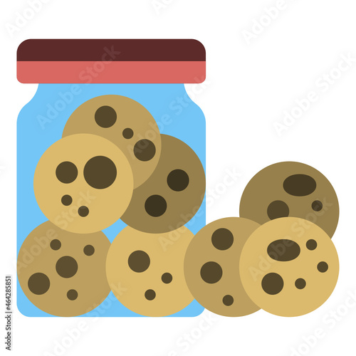 cookies flat icon
