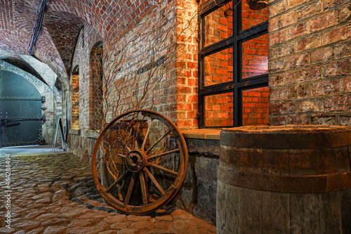 Tavern in the basement of the old castle