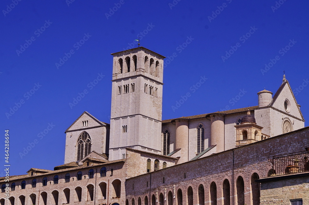 Basilica of San Francesco in Assisi, Italy