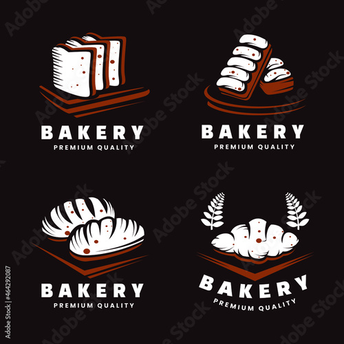 Bread logo design collection