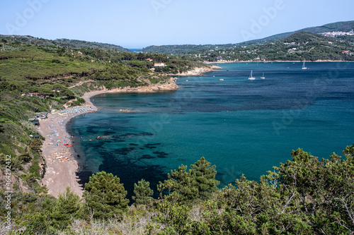 Fototapeta Naklejka Na Ścianę i Meble -  Isola d'Elba, panorama marino