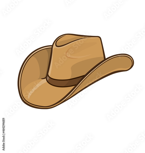 cowboy stetson hat light brown